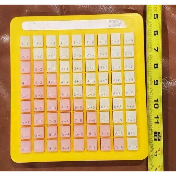 Magic Math Machine Addition Subtraction Math Facts Practice Device Macau Flaws - Picture 7 of 8